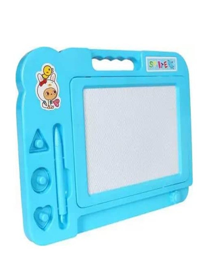 Red Champion Children Magic Slate Pen Doodle Pad Eraser Drawing Easy Reading Writing Learning Graffiti Board Kids Educational Toy Magnetic Painting Sketch Pad Multicolor (Children Magic Slate-P1) - Image 5